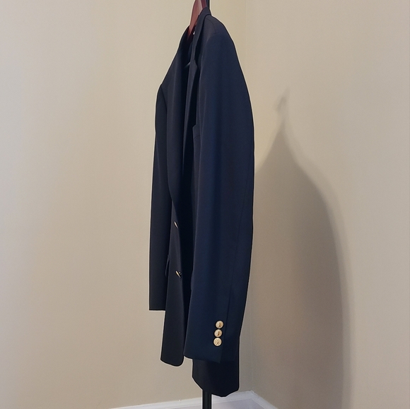 Bobby Jones Black Golf Sport Coat 100% Wool Blazer 40S Gold Buttons Made In USA - Picture 6 of 9